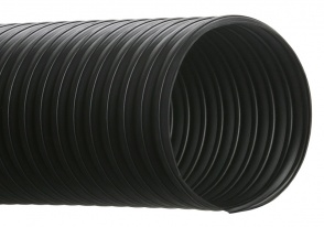 Hi-Tech Duravent Flexible Hose and Ducting - RFH - Thermoplastic rubber reinforced with wire helix